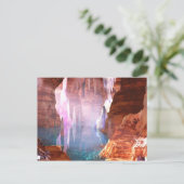 きらびやかな洞窟はがき ポストカード (スタンド正面)