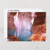 きらびやかな洞窟はがき ポストカード (正面/裏面)