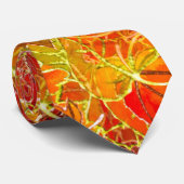 きらびやかな秋メープル葉の ネクタイ (ロール)