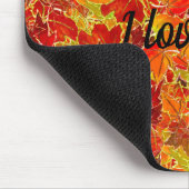 きらびやかな秋/紅葉 マウスパッド (コーナー)