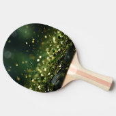 ☘️きらびやかな聖パトリックの日の《写真》ぼけ味 卓球ラケット (横)