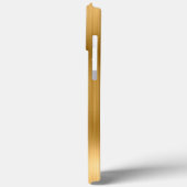 きらびやかな金の箔のシグナモダンチャ Case-Mate iPhoneケース (裏面 / 左)