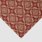 きらびやかな金ゴールドと激しい赤い休日 薄葉紙 (詳細)