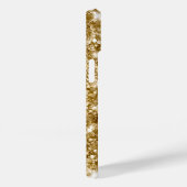 きらびやかな金ゴールドグラムスワガーリーッシュの署名 Case-Mate iPhoneケース (裏面 / 右)