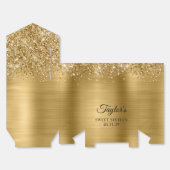 きらびやかな金ゴールドグラムSweet sixteen フェイバーボックス (見開き)