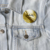 きらびやかな金ゴールドボタンギフト 缶バッジ (インサイチュ)