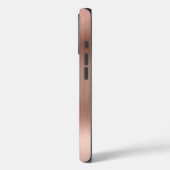 きらびやかな金ゴールドメタリックガーリーシグネチャー Case-Mate iPhoneケース (裏面 / 左)