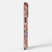 きらびやかな金ゴールドメタリックガーリーシグネチャー Case-Mate iPhoneケース (裏面 / 右)