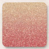 きらびやかな金ゴールドメロン コースター (正面)