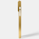 きらびやかな金ゴールドGlam署名 Case-Mate iPhoneケース (裏面 / 左)