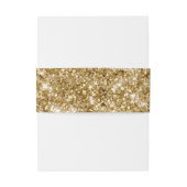 きらびやかな金箔デジタルアート 招待状ベリーバンド (裏面例)