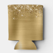 きらびやかな金箔75誕生日 缶クーラー (裏面)