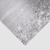 きらびやかな銀グラデーション箔 薄葉紙 (詳細)