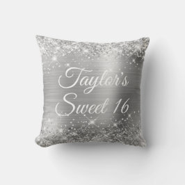 きらびやかな銀箔グラムスウィート16 クッション