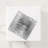 きらびやかな銀箔Mis XV Anos フェイバータグ (インサイチュ)