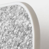 きらびやかな銀釉の名前 ピックルボールラケット (左詳細)