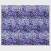 きらびやかな青 ラッピングペーパー (フラット)