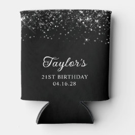 きらびやかな黒21歳の誕生日 缶クーラー