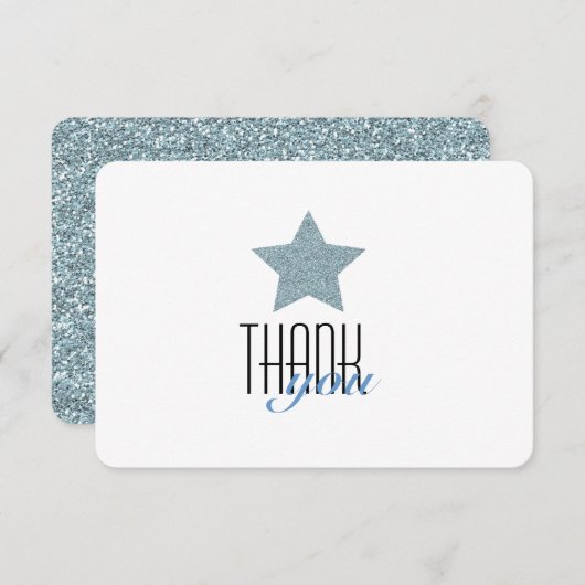きらめきのきらめきのサンキューカード サンキューカード (正面/裏面)