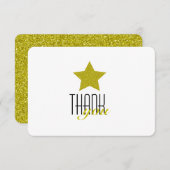 きらめきのきらめきのサンキューカード サンキューカード (正面/裏面)