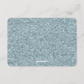 きらめきのきらめきの登録CARD-BABYのシャワー エンクロージャーカード (裏面)