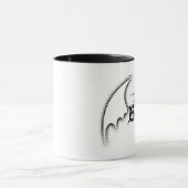 きらめきのきらめき少しこうもり-マグ マグカップ (中央)