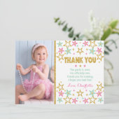 きらめきのきらめき少し星のサンキューカード サンキューカード (スタンド正面)