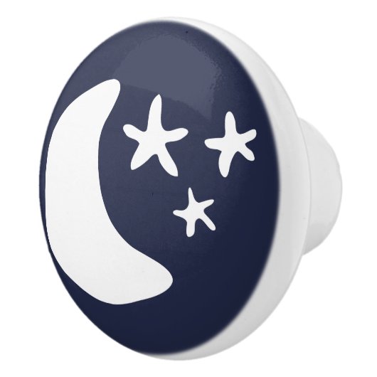 きらめきのきらめき少し星の子供の子供部屋の寝室 セラミックノブ (右)