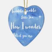 きらめきのきらめき少し星 セラミックオーナメント (左)