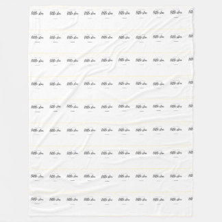きらめきのきらめき少し星 フリースブランケット