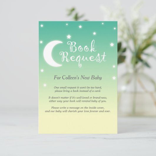 きらめきのきらめき詩との少し星の本の要求 エンクロージャーカード (スタンド正面)