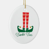 きらめきのつま先 セラミックオーナメント (右)