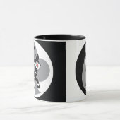きらめきのDearsの白黒マグ マグカップ (中央)
