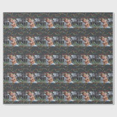 きらめきはおもしろいの明るい写真の休日をつけます ラッピングペーパー (フラット)