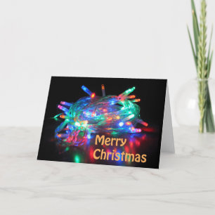 きらめきはメリークリスマスカードをつけます シーズンカード