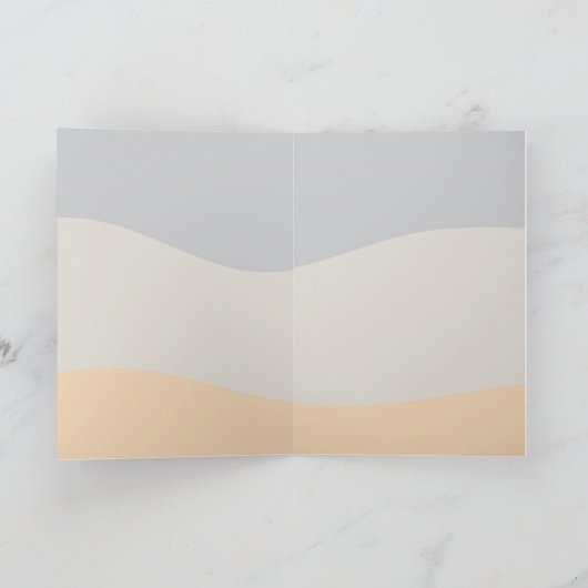 きらめきはヤシの木のバースデー・カードをつけます カード (内部)