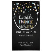 きらめきは少し星1歳であるものです! スモールペーパーバッグ (裏面)