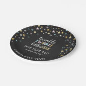 きらめきは少し星1歳であるものです! ペーパープレート (アングル)