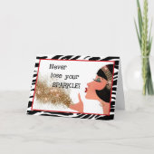 「きらめきを失うな！」 カード (正面)