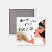 「きらめきを失うな！」 ディヴァ磁石 マグネット (正面/裏面)