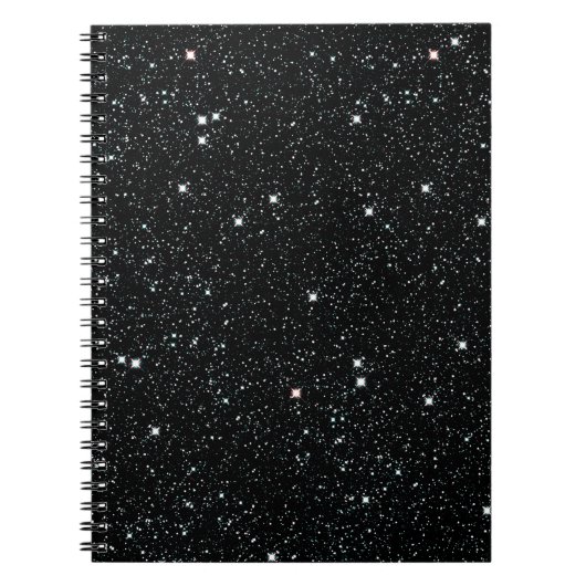 きらめき、きらめき、小さい星(宇宙)の~ ノートブック (正面)