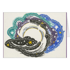 きらめき、きらめき、少し星カード