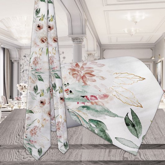 きらめくかろうじて赤面と白の緑結婚の ネクタイ