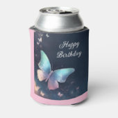 きらめくかわいらし蝶クール々 缶クーラー (缶裏面)