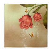 きらめくなバラ タイル (正面)