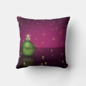 きらめくなメリークリスマスの球 クッション (裏面)