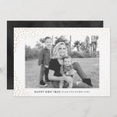 きらめくな新年|の休日の写真カード シーズンカード (正面/裏面)