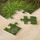 きらめくな流れ上の橋 ジグソーパズル (側面)