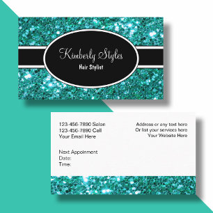 きらめくな美容院の名刺 名刺
