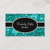 きらめくな美容院の名刺 名刺 (正面)